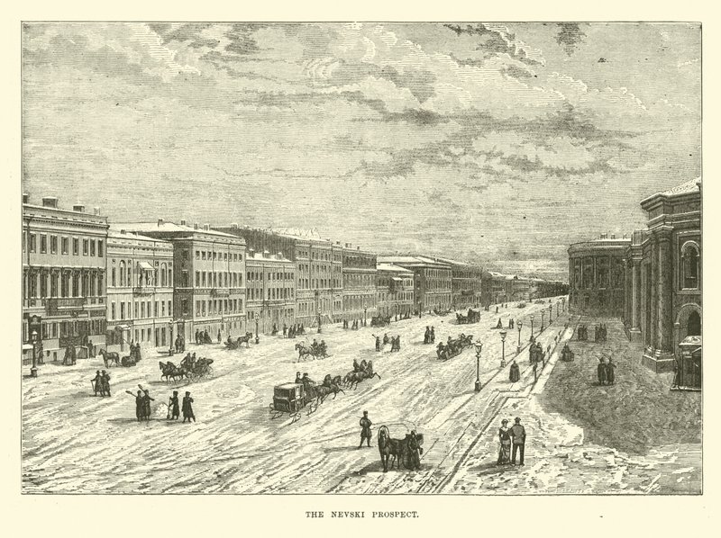 La Prospettiva Nevskij da English School