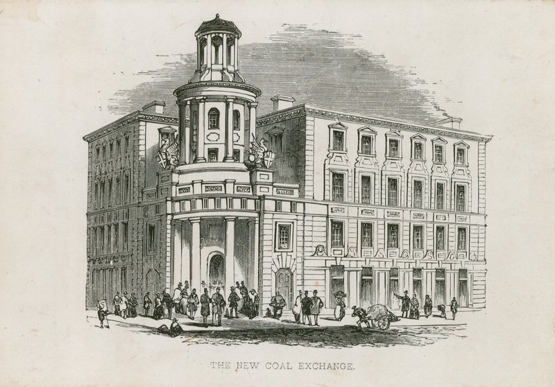 Il New Coal Exchange, Thames Street da English School