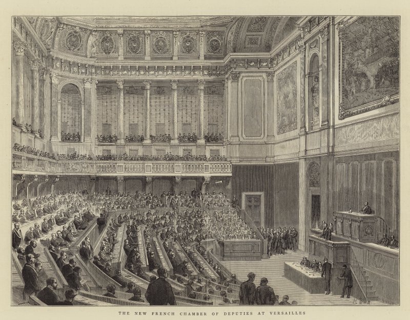 La Nuova Camera dei Deputati Francese a Versailles da English School