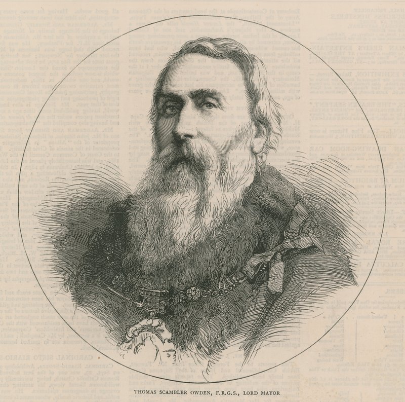 Il nuovo sindaco e sceriffi: Thomas Scambler Owden, sindaco da English School