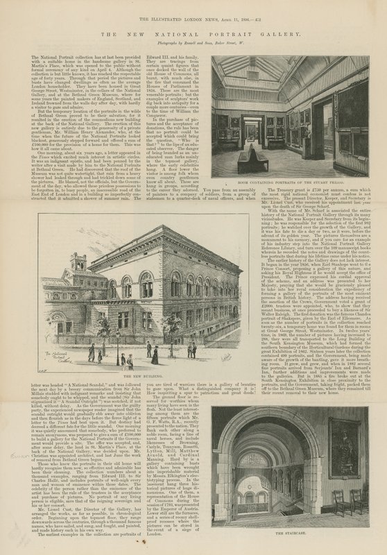 La nuova Galleria Nazionale dei Ritratti da English School