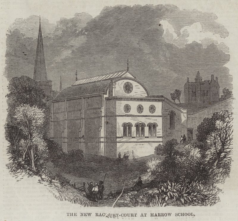 Il nuovo campo da racchette alla Harrow School da English School