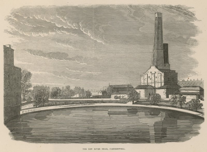 The New River Head, Clerkenwell, Londra da English School