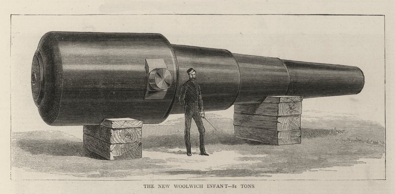 Il nuovo infante di Woolwich, 81 tonnellate da English School