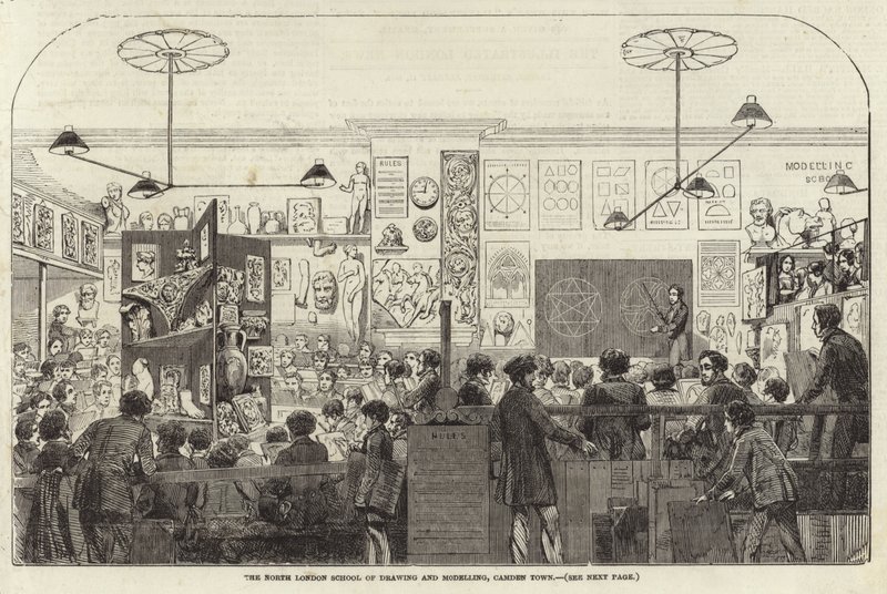 La Scuola di Disegno e Modellazione del Nord di Londra da English School