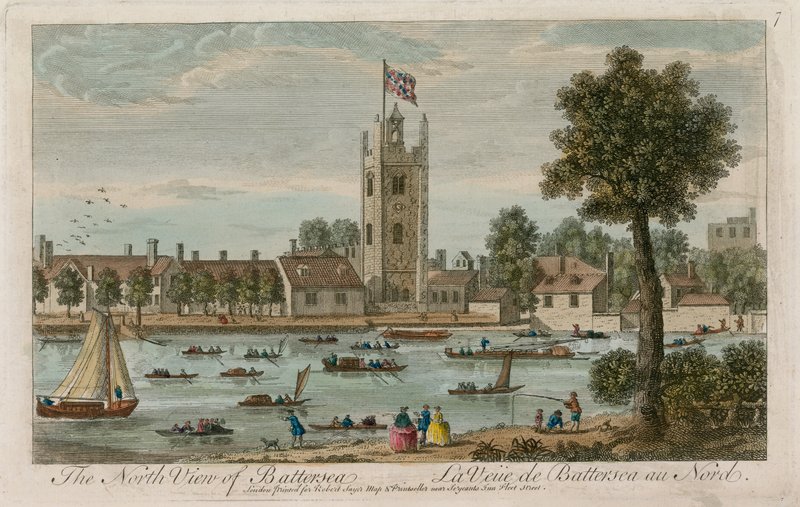La Vista Nord di Battersea da English School