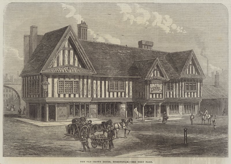La vecchia Crown House, Birmingham da English School