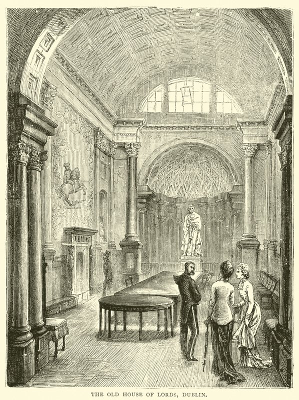 La vecchia Camera dei Lord, Dublino da English School