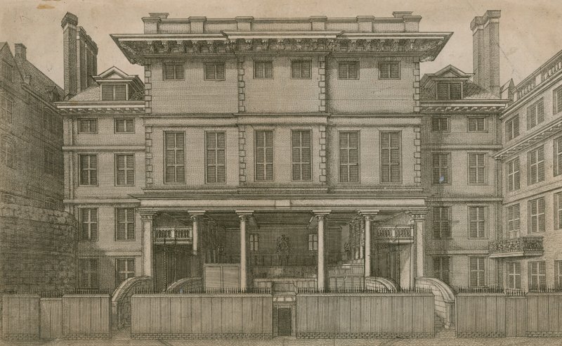 La vecchia Justice Hall da English School