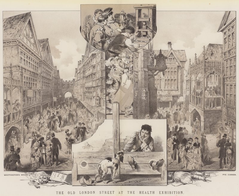 La Vecchia Strada di Londra alla Mostra della Salute da English School