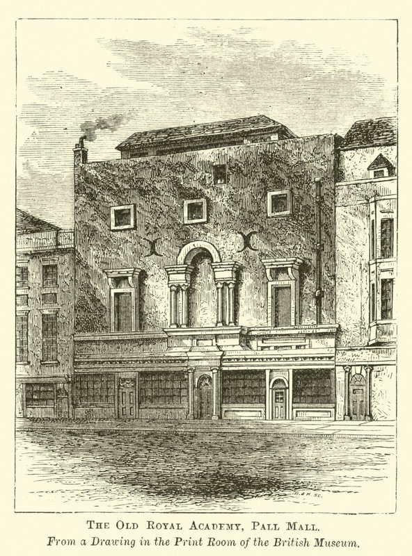 La Vecchia Royal Academy, Pall Mall da English School