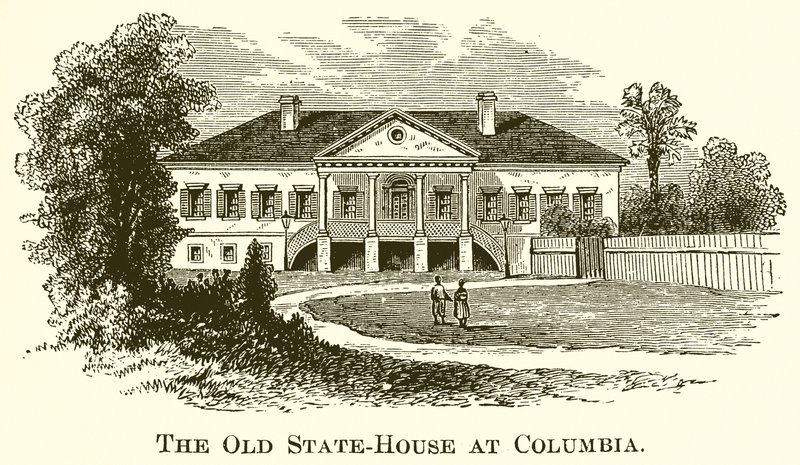 La vecchia State-House a Columbia da English School