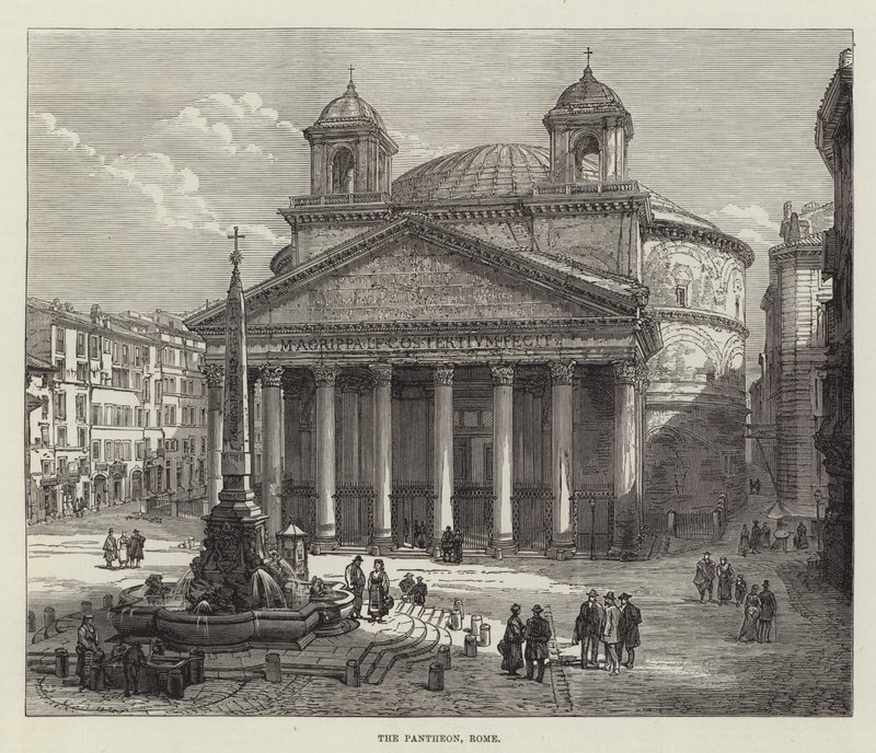 Il Pantheon, Roma da English School