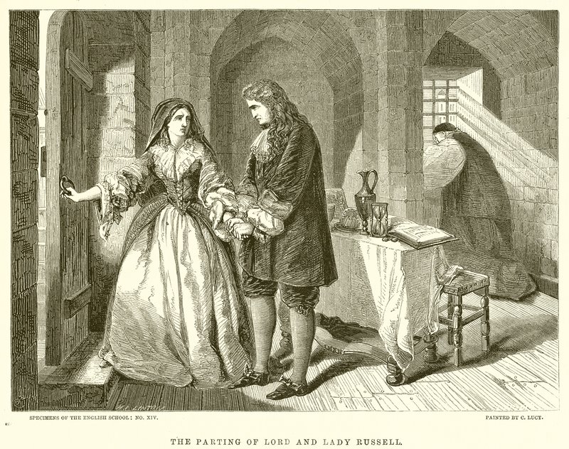 La separazione di Lord e Lady Russell da English School