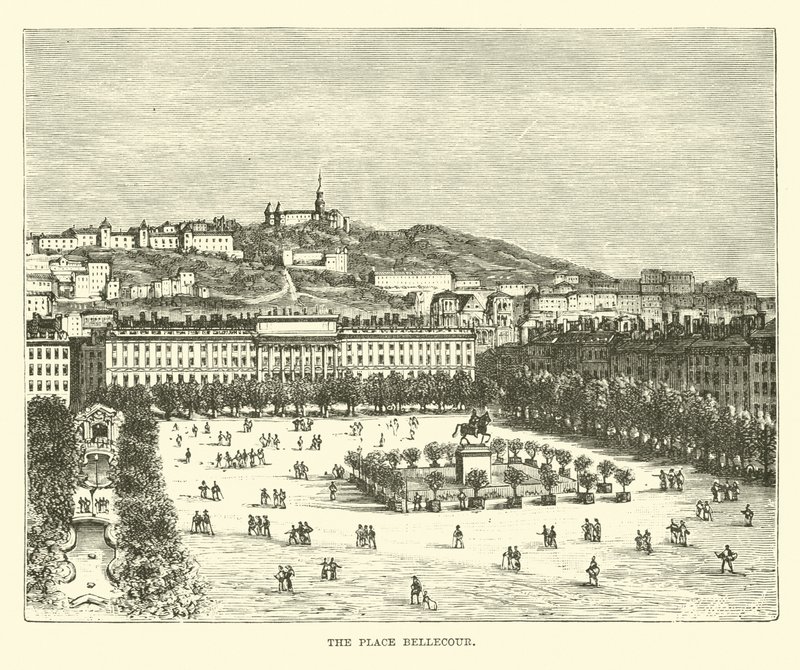 La Place Bellecour da English School