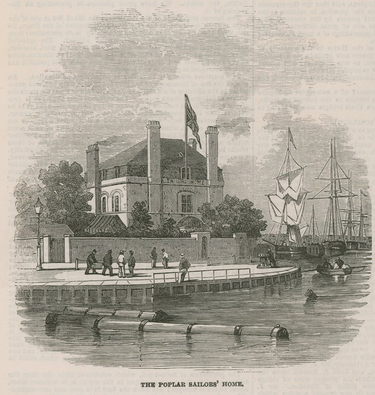 La casa dei marinai di Poplar da English School