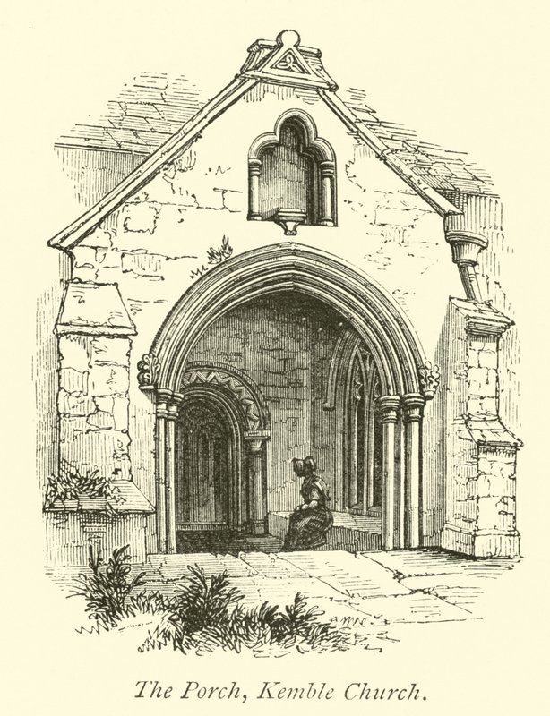 Il Portico, Chiesa di Kemble da English School