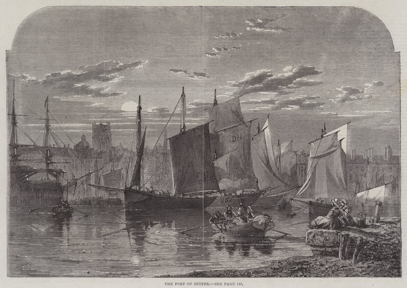 Il Porto di Dieppe da English School