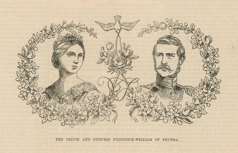 Il Principe e la Principessa Federico Guglielmo di Prussia da English School