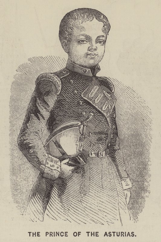 Il principe delle Asturie (incisione) da English School