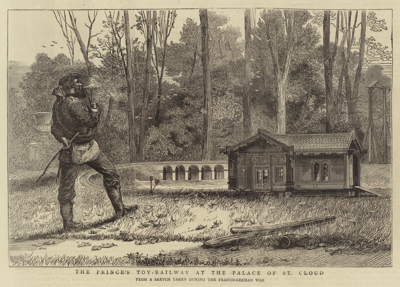 La Ferrovia Giocattolo del Principe al Palazzo di St Cloud da English School