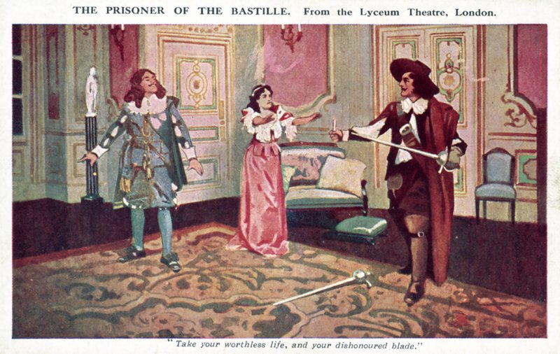 Il prigioniero della Bastiglia, dal Lyceum Theatre, Londra da English School