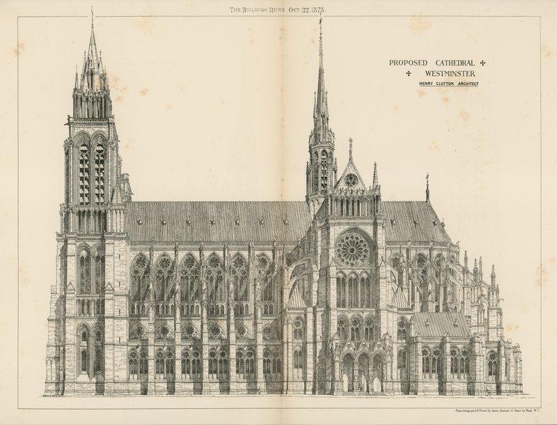 La Cattedrale proposta a Westminster da English School
