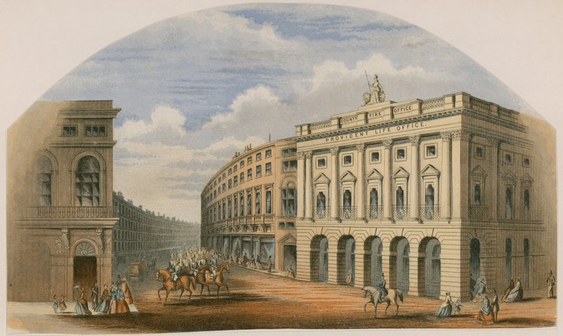 Il Quadrante, Regents Street, Londra da English School