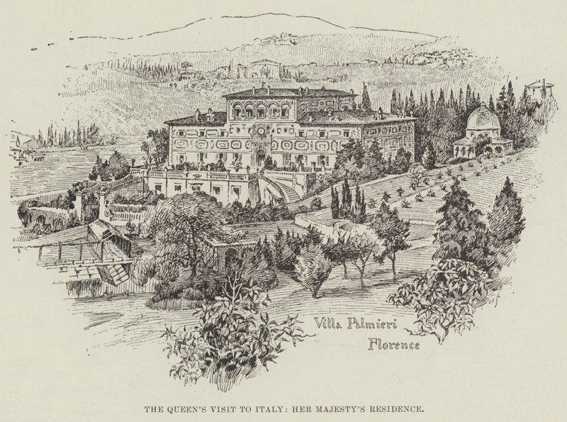 La Visita della Regina in Italia, Residenza di Sua Maestà da English School