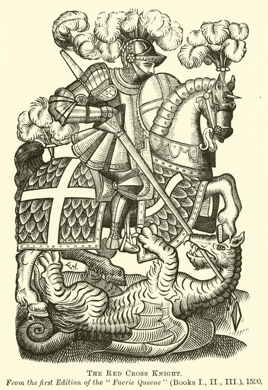 Il cavaliere della croce rossa da English School