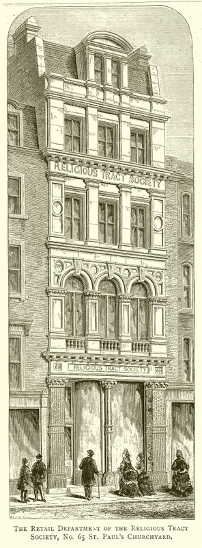 Il reparto al dettaglio della Religious Tract Society, n. 65 St. Paul