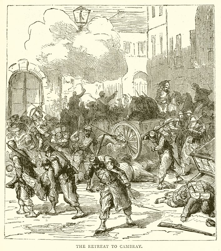 La ritirata a Cambrai da English School
