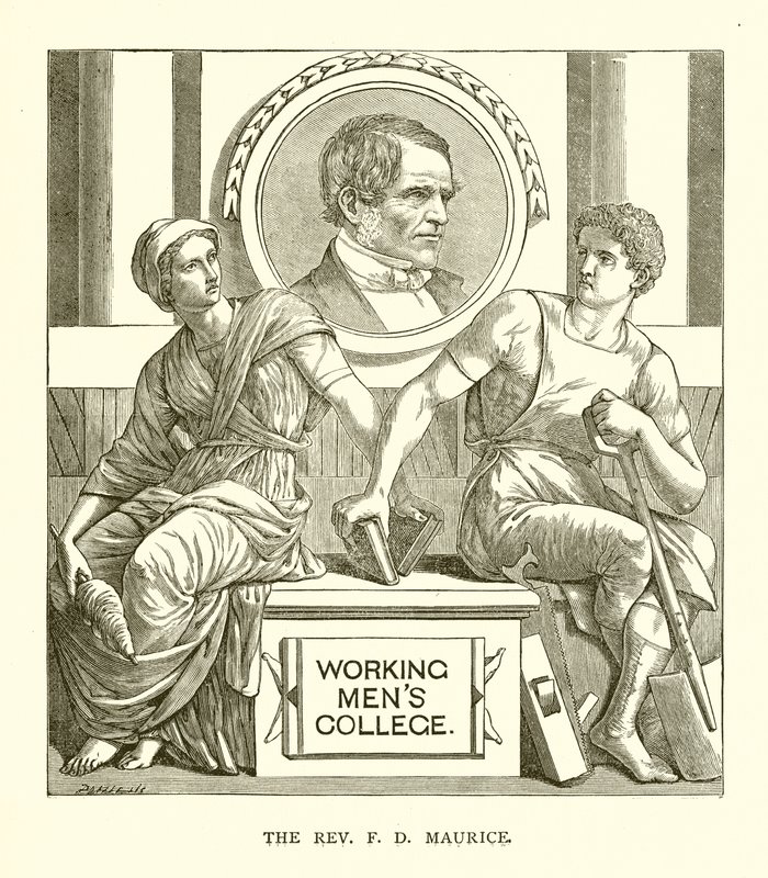 Il Rev. F. D. Maurice da English School