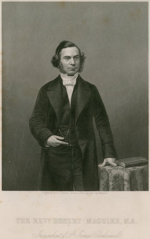 Il Reverendo Robert Maguire, San Giacomo Clerkenwell da English School