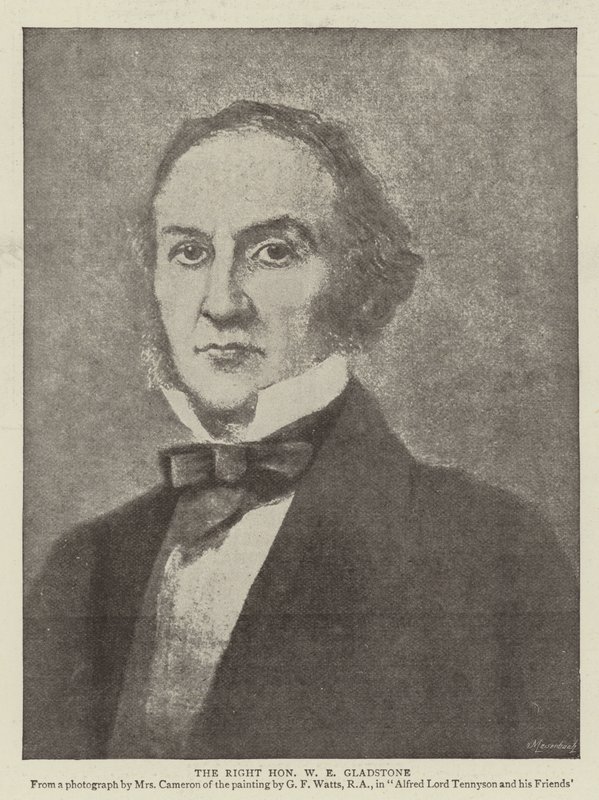 Il molto onorevole W E Gladstone da English School
