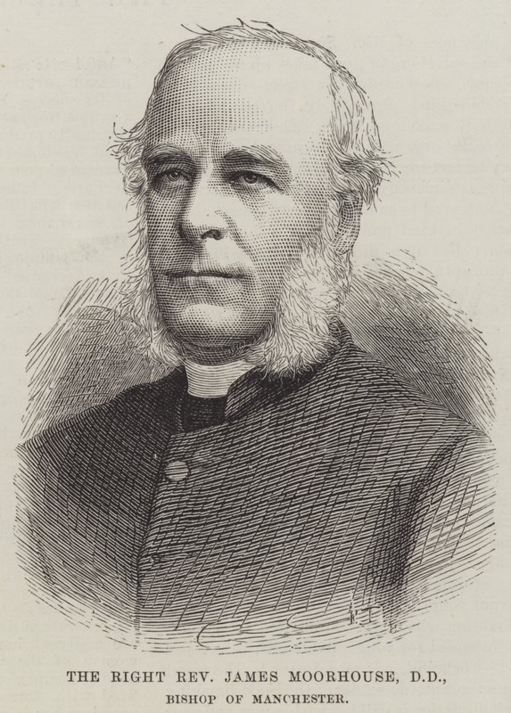 Il Reverendissimo James Moorhouse, DD, Vescovo di Manchester da English School