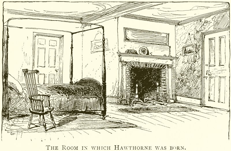 La stanza in cui è nato Hawthorne da English School