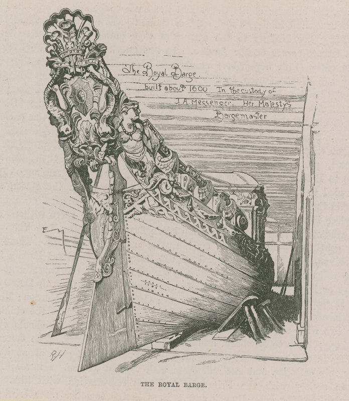 La Barge Reale da English School