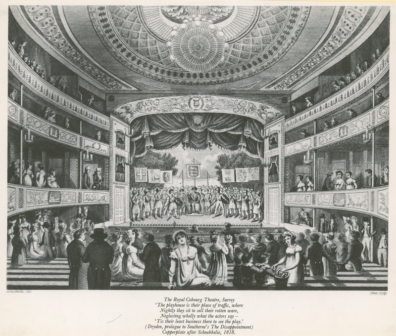 Il Royal Cobourg Theatre, Surrey da English School