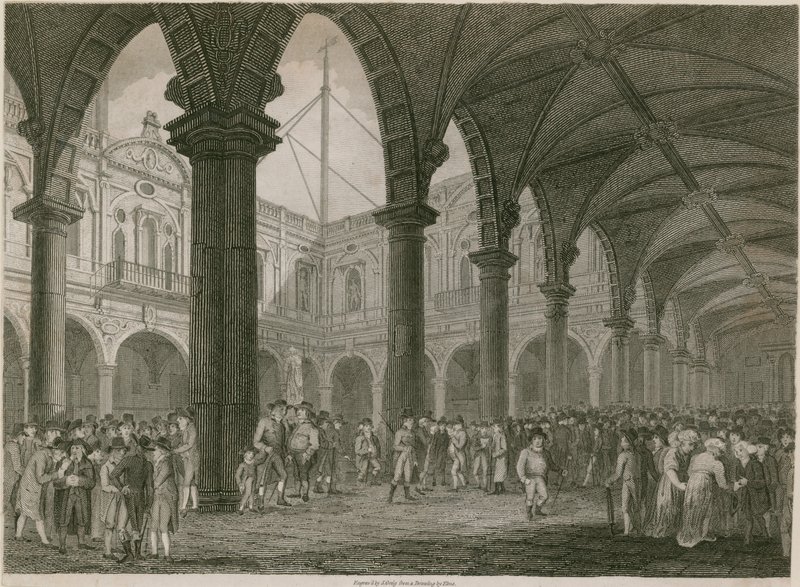 La Royal Exchange, Londra da English School