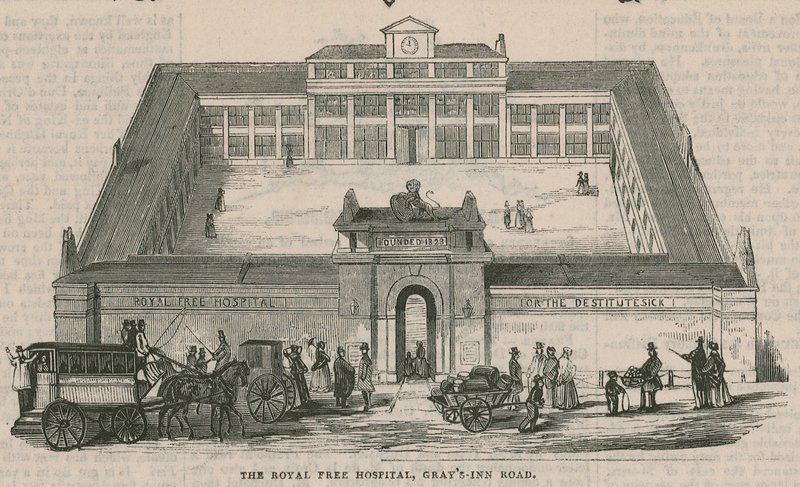 Royal Free Hospital, Grays Inn Road, Londra da English School