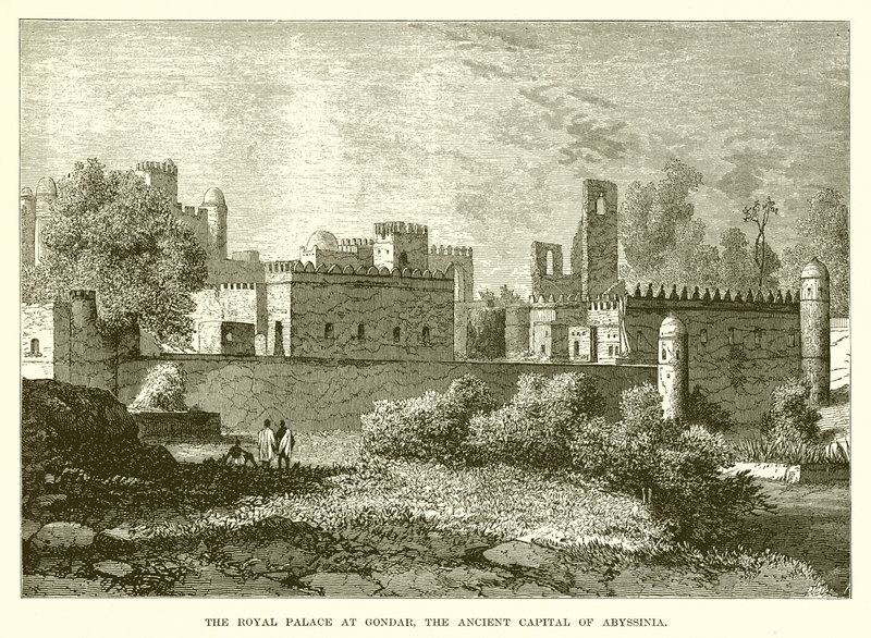 Il Palazzo Reale a Gondar, l
