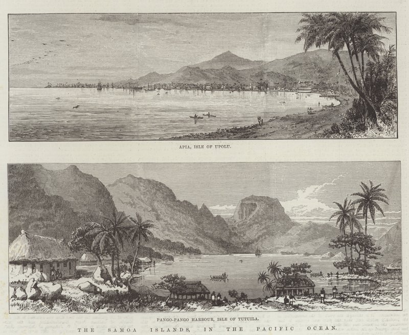 Le isole Samoa, nell