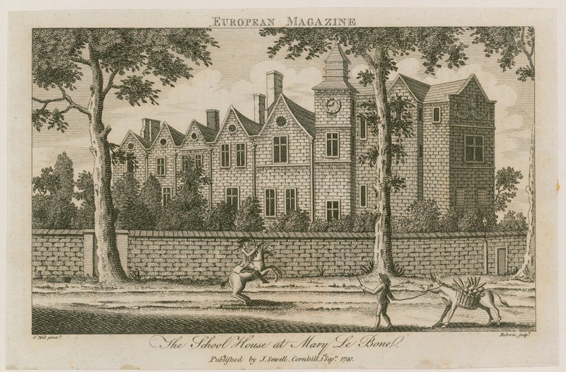 La casa della scuola a Marylebone, Londra da English School