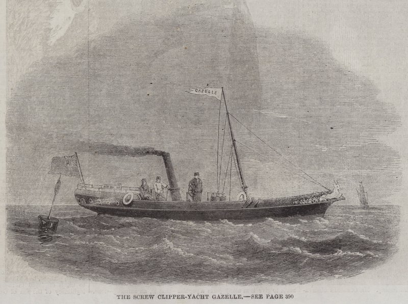 Il Clipper-Yacht a Vite Gazelle da English School