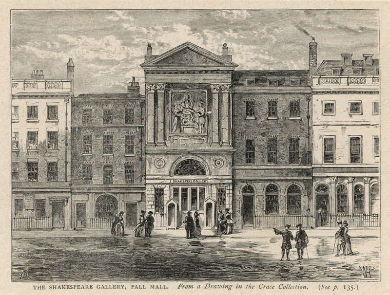 La Shakespeare Gallery in Pall Mall da English School