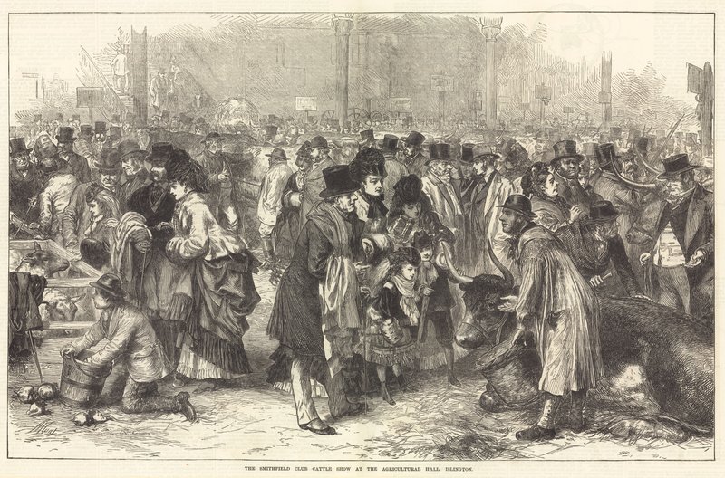 La mostra di bestiame del Smithfield Club all