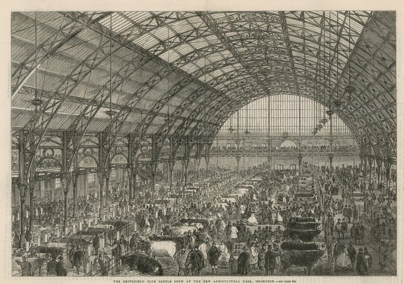 La Mostra del Bestiame del Club Smithfield nella nuova Sala dell