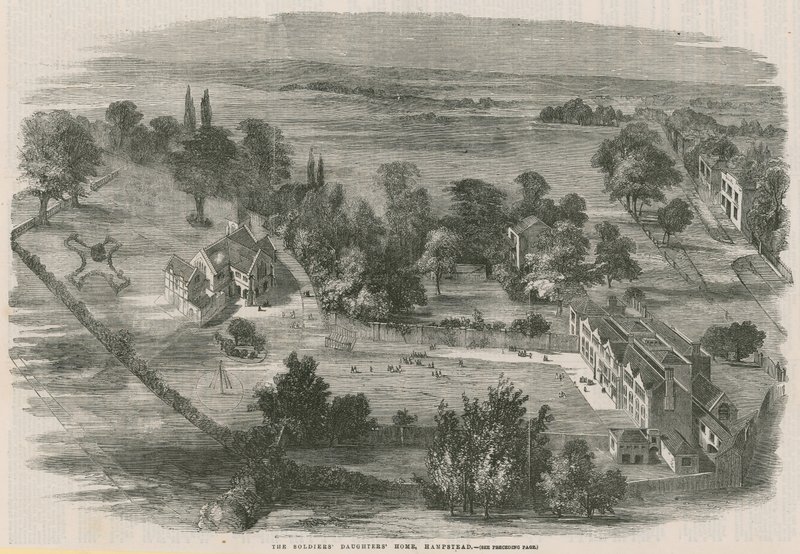 Casa delle Figlie dei Soldati, Hampstead, Londra da English School