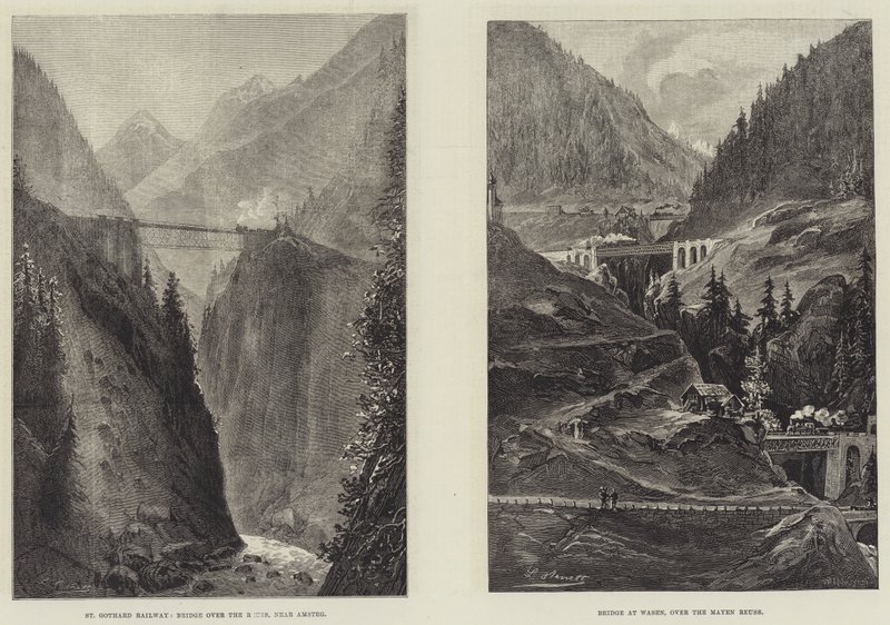 Il tunnel ferroviario del San Gottardo da English School